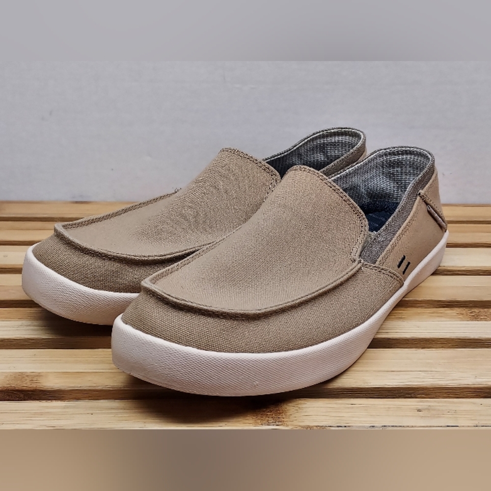 Gotcha Mens | Khaki | Indie Casual Slip On Shoes Size 9